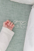 Fitted sheet - Feuillage Green