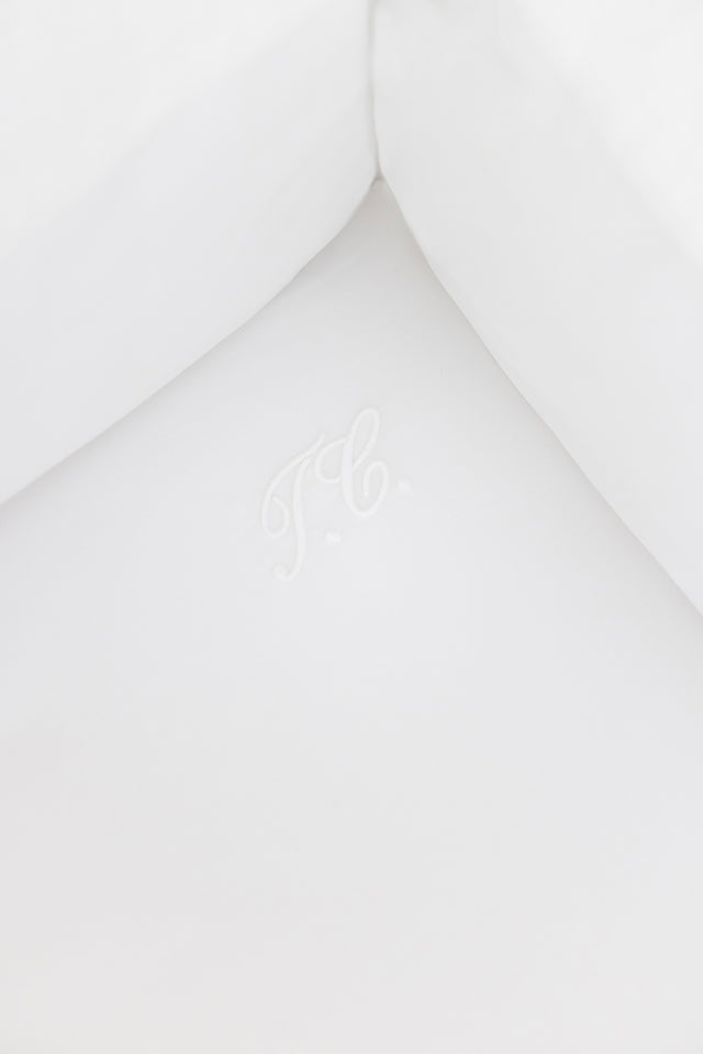 Drap housse - Monogramme blanc - Image principale