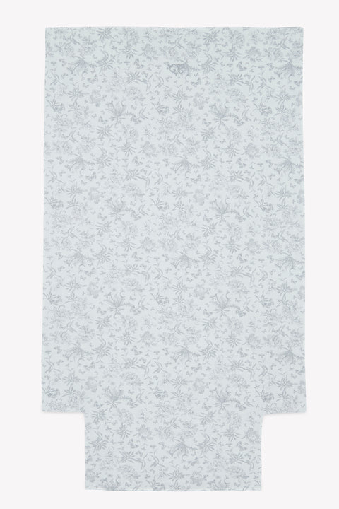 Parure de lit - Imprimé inspiration toile de jouy gris - Image principale