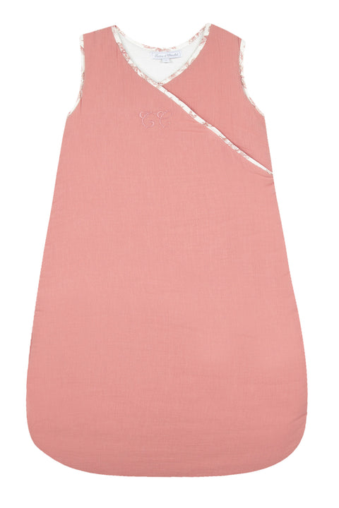 Gigoteuse - T2 Imprimé inspiration Toile de Jouy rose - Image principale