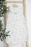 Gigoteuse d'été - T1 Imprimé inspiration toile de jouy gris