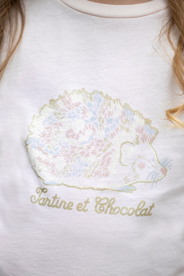 Sous pull - Rose pale col rond - Image principale