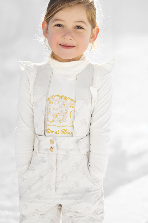 Trousers Ski - TC monogram ecru - Image principale