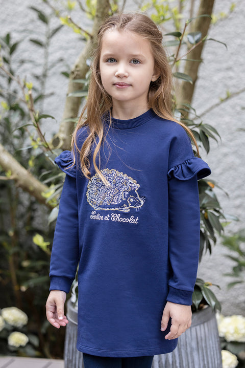 Robe - Marine col rond - Image principale