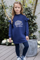 Jurk - Navy Ronde kraag