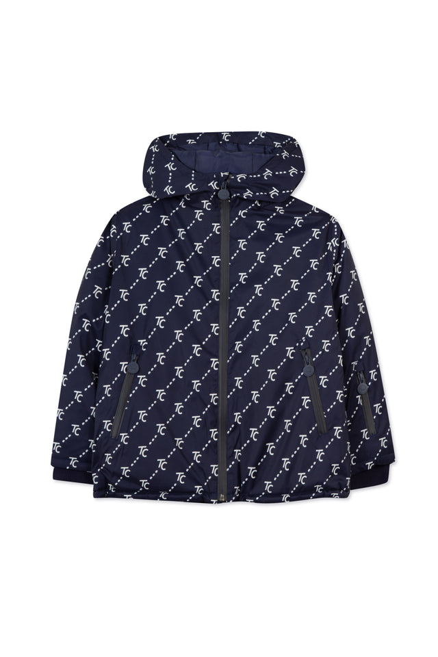 Parka sci - Monogramma tc blu navy - Image principale