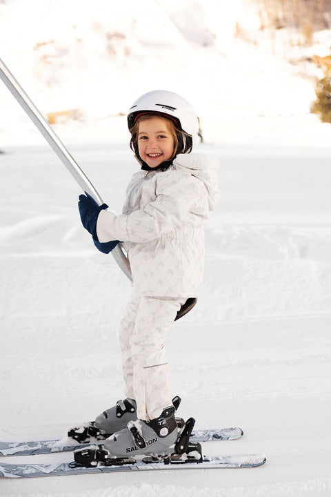 Skijacke - TC-Monogramm ecru - Image principale