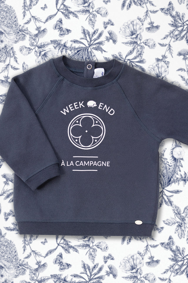 Sweat Layette - Tartine et Chocolat x Abbaye des Vaux de Cernay - Image principale