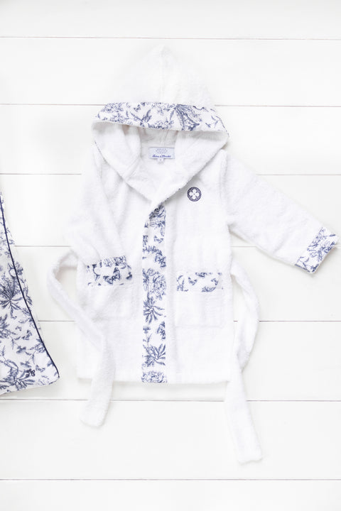 Peignoir Toile de Jouy - Tartine et Chocolat x Abbaye des Vaux de Cernay - Image principale