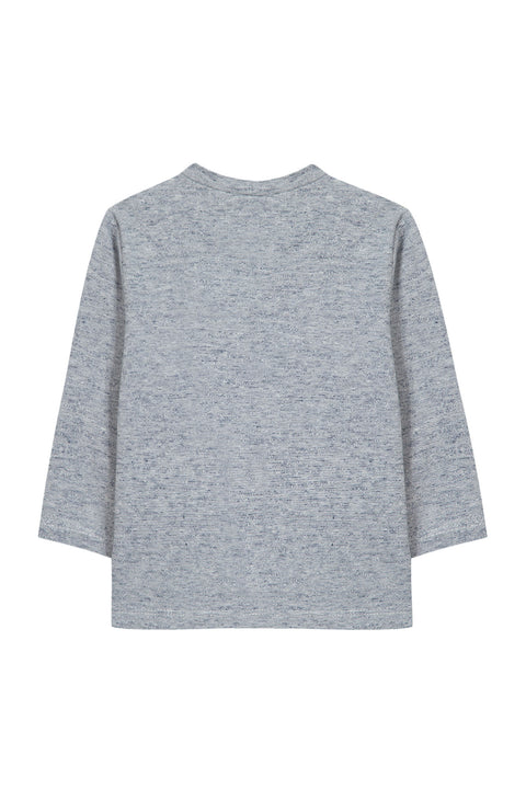 T-shirt - Bleu illustration astronaute - Image principale