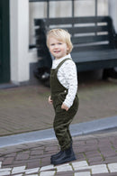 Salopette - Velours côtelé kaki