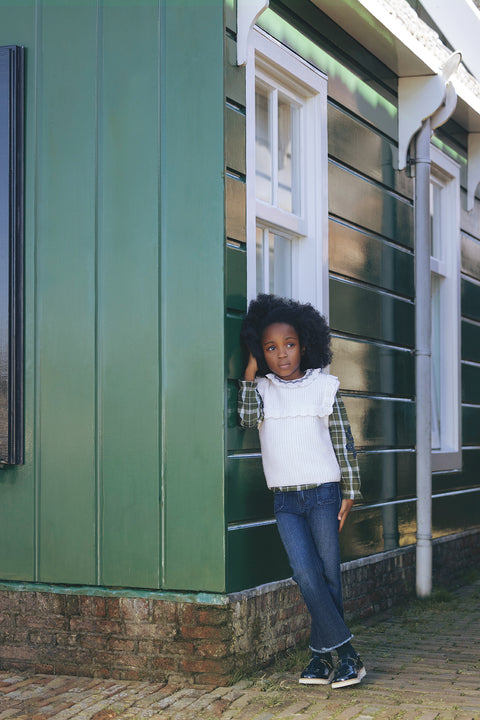 Pullover - Ärmellos Ecru - Image principale