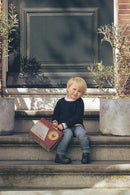 Trui - Navy Gaas Ronde kraag