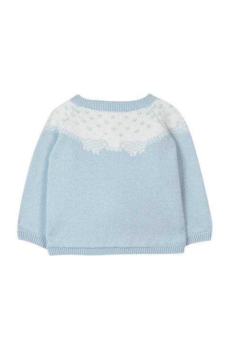 Cardigan - Blue Illustration sheep - Image principale