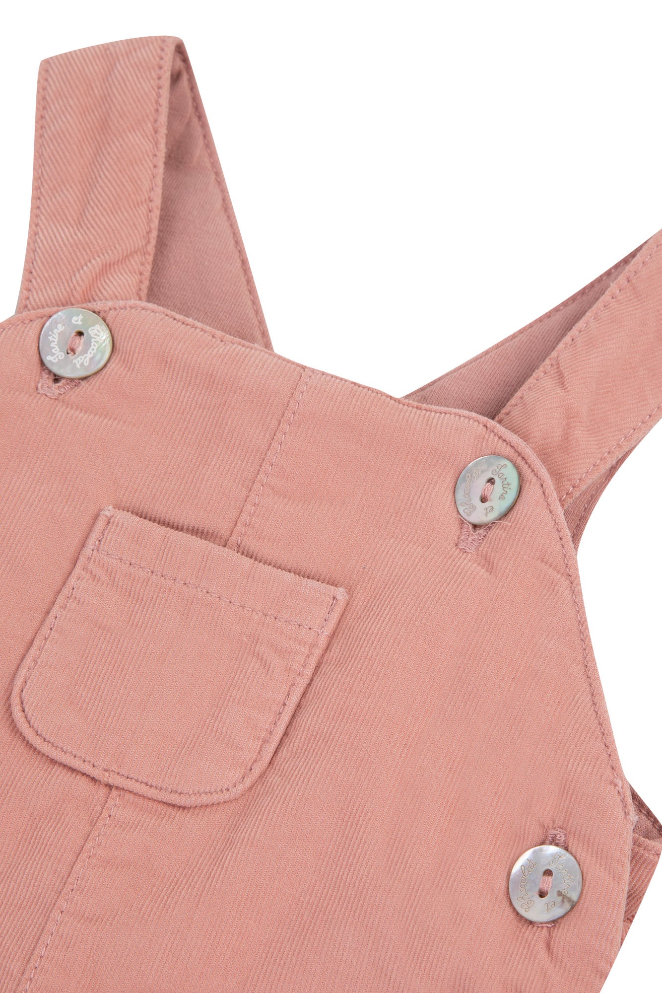 Salopette - Rosa Baumwolle