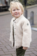 Jas - Beige Nep bont