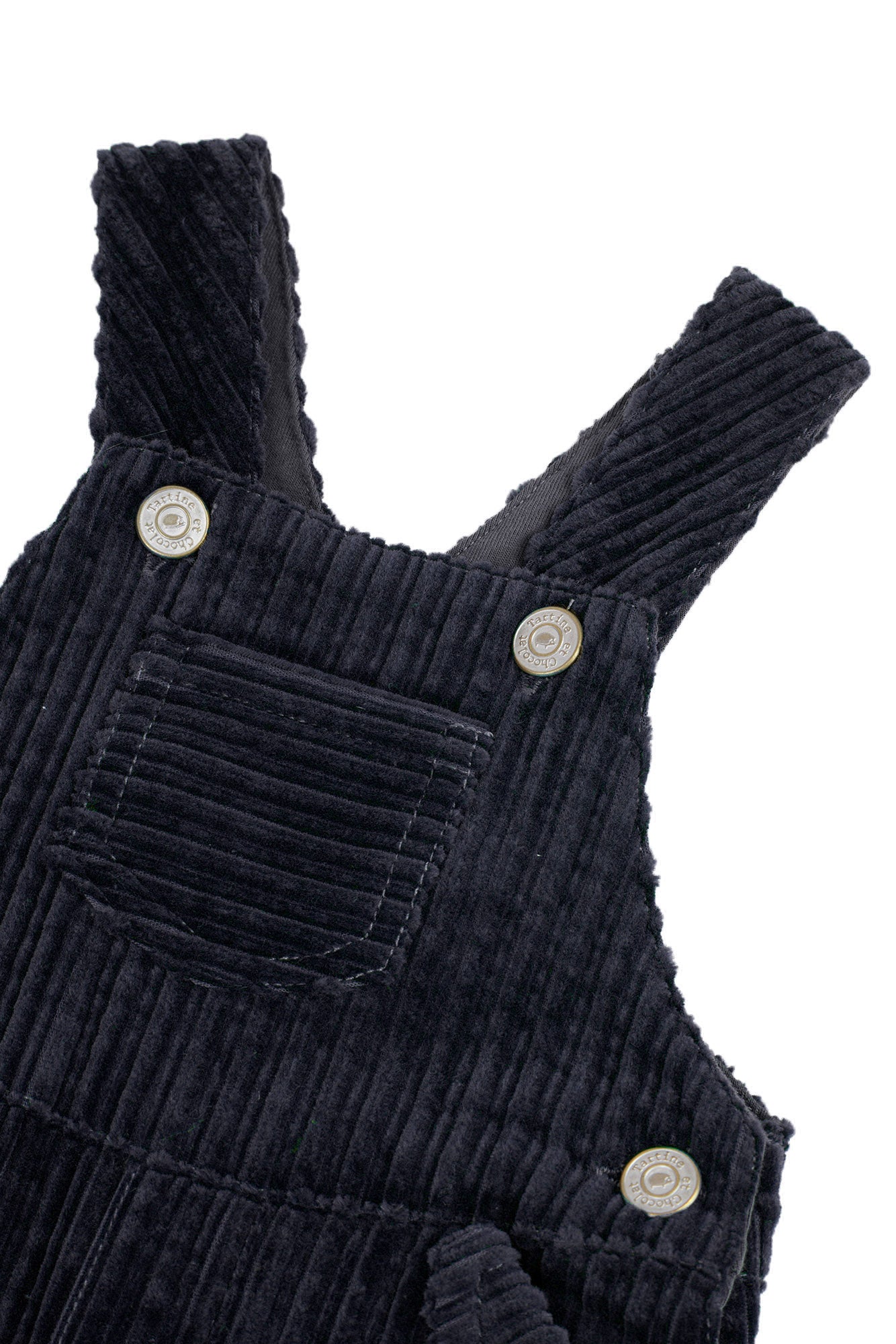 Salopette - Velours côtelé marine