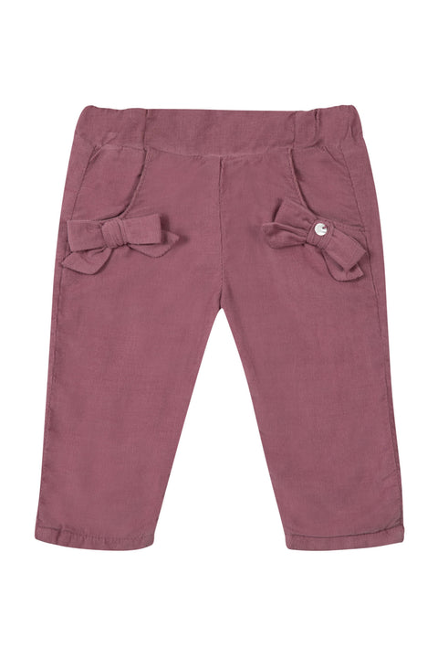 Trousers - Violine Velvet nodes - Image principale
