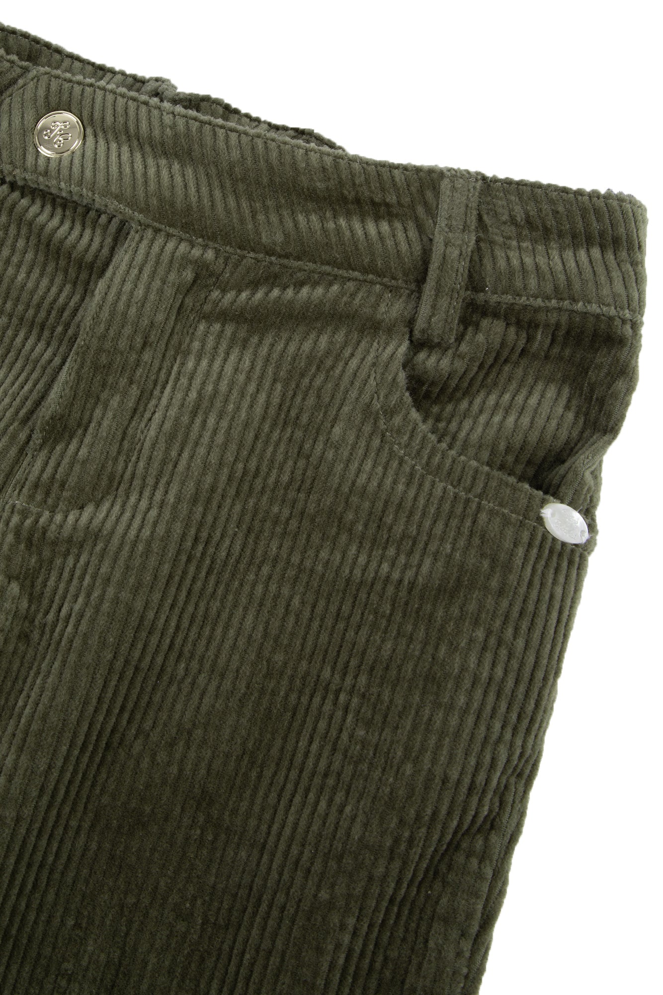 Broek - kaki Corduroy