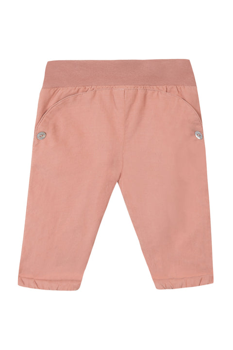 Trousers - Pink cotton - Image principale