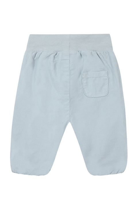 Trousers - Blue cotton - Image principale