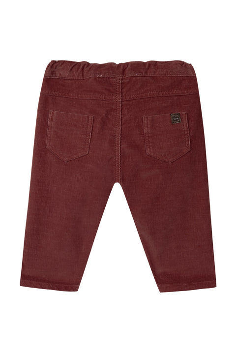 Trousers - Bordeaux Corduroy - Image principale