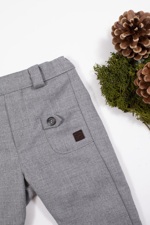 Trousers - Grey Flannel - Image principale
