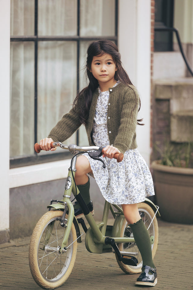 Robe - Volantée imprimé fleuri - Image principale