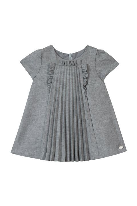 Robe - Gris plissée - Image principale