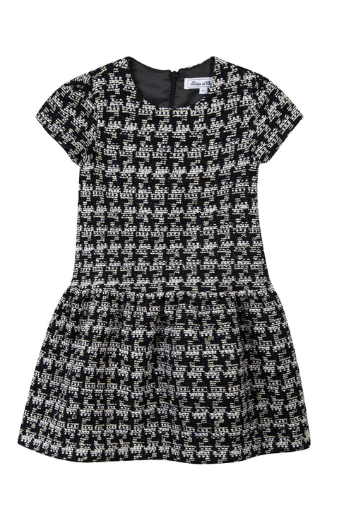 Dress - Navy puppytooth - Image principale