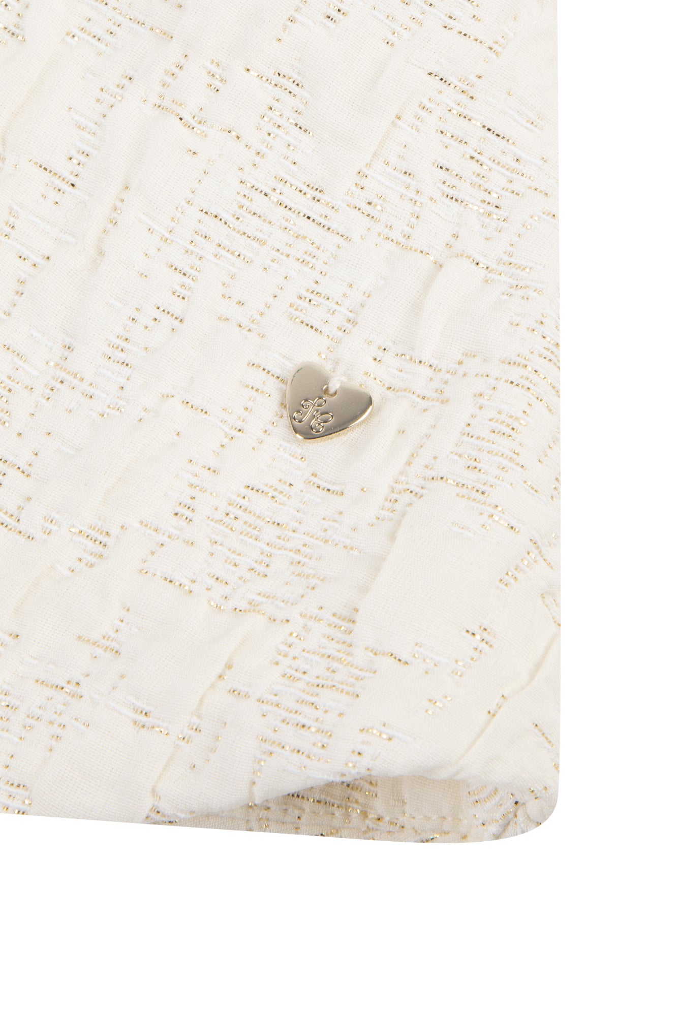 Jurk - Ecru Taft schitteren