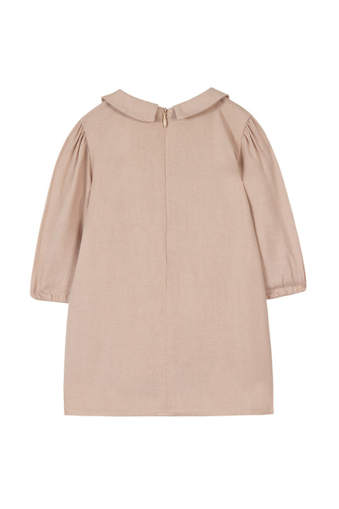Robe - Rose smock col claudine - Image principale