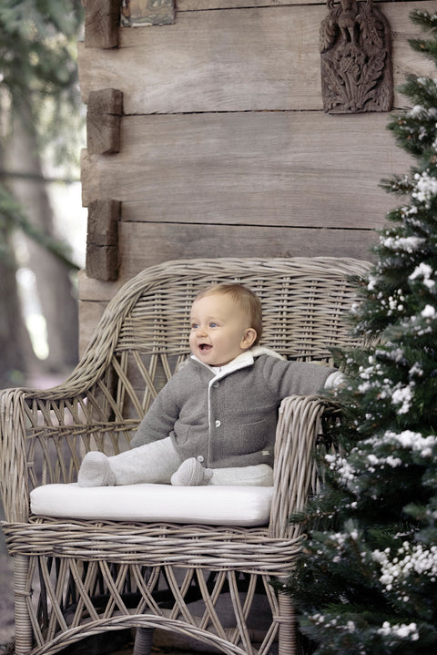 Jas - Grijs gevoerde heide - Image principale