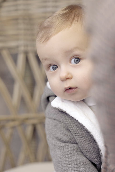 Jas - Grijs gevoerde heide - Image principale