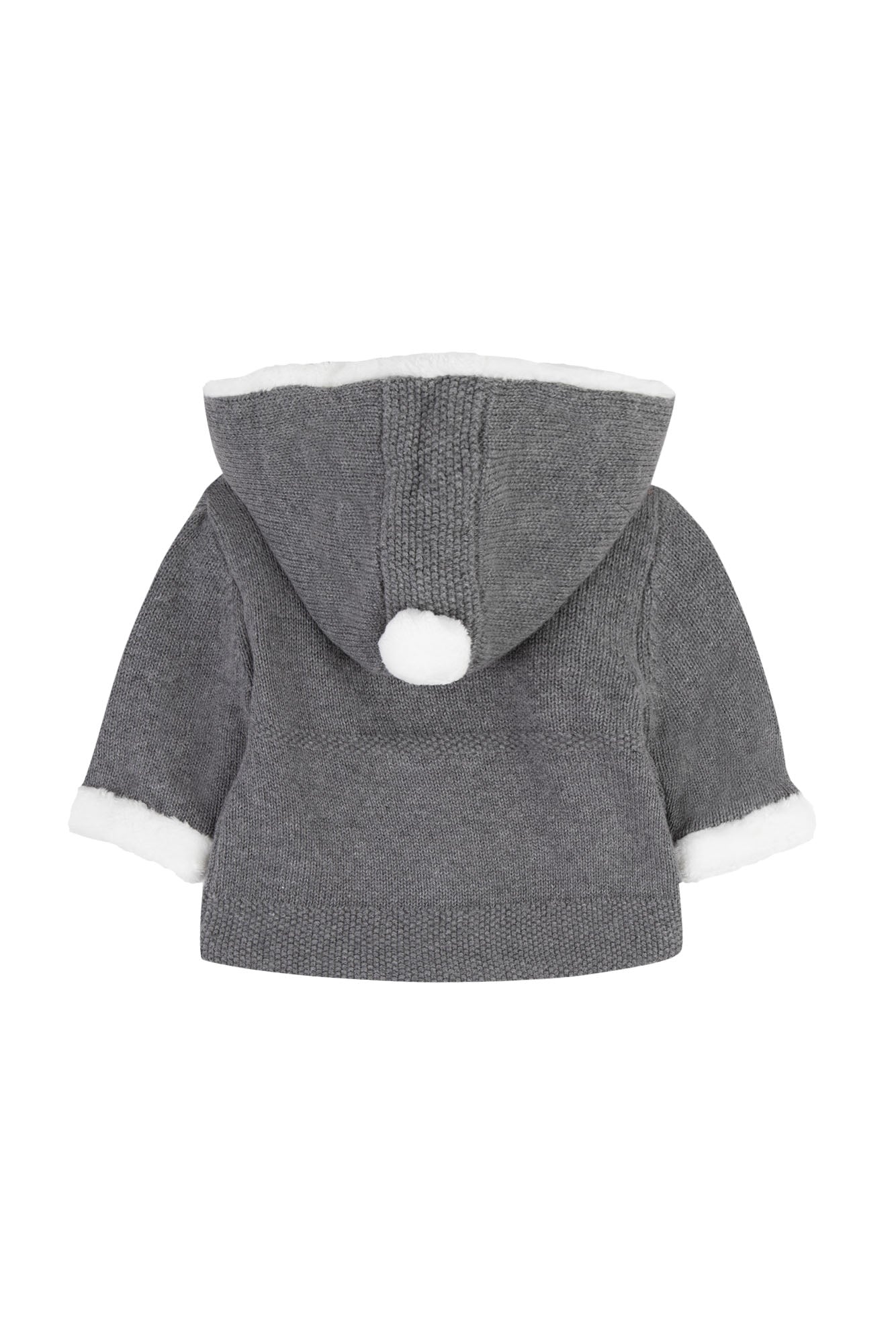 Manteau - Gris chiné fourré