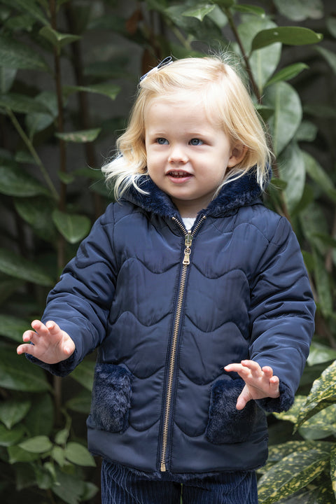 Doudoune - Marine reversible - Image principale