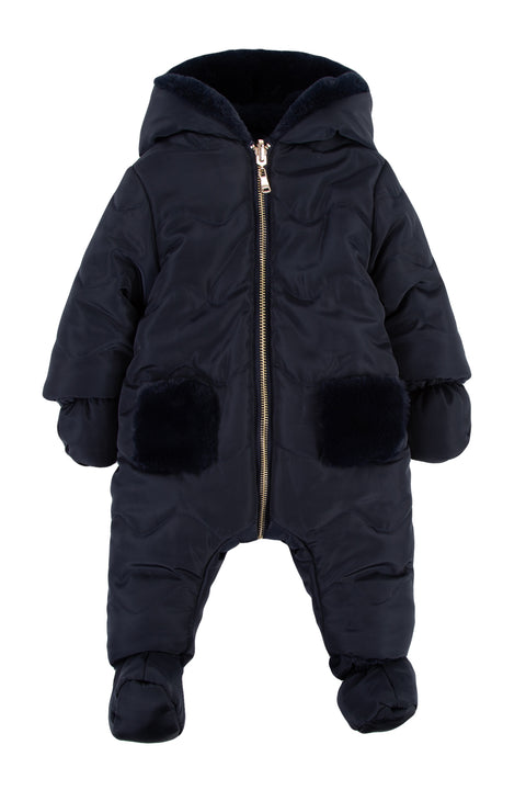 Onesie - Omkeerbaar Navy - Image principale