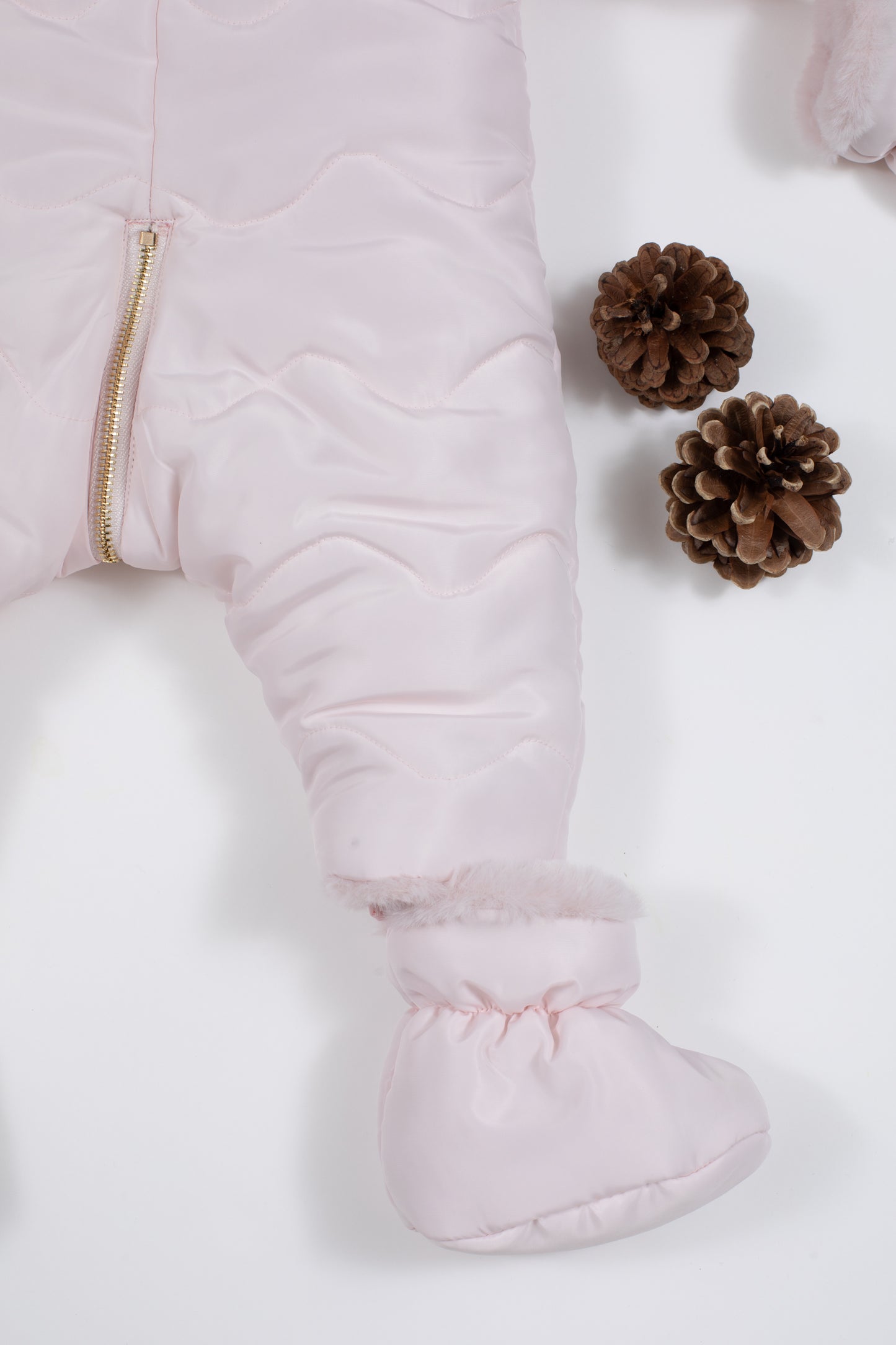 Onesie - Omkeerbaar Lichtroze