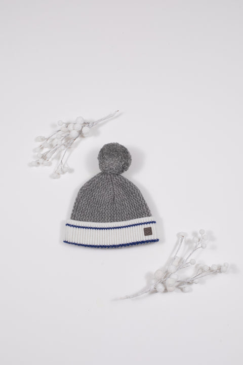 Beanie - Knitted grey - Image principale