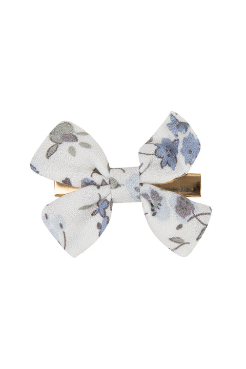 Hair slide - Ecru Print flowery - Image principale