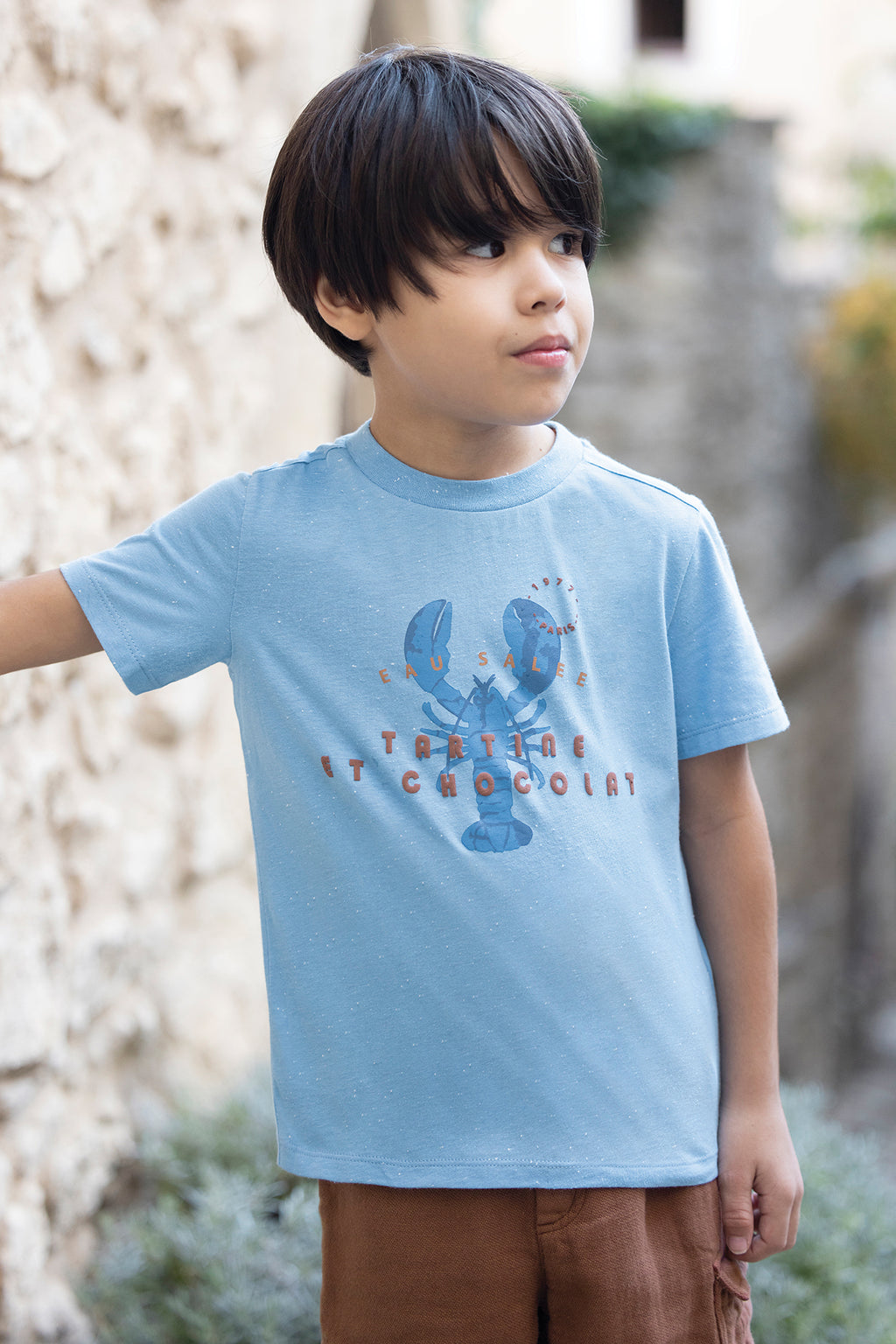 T-shirt - Azur illustration homard