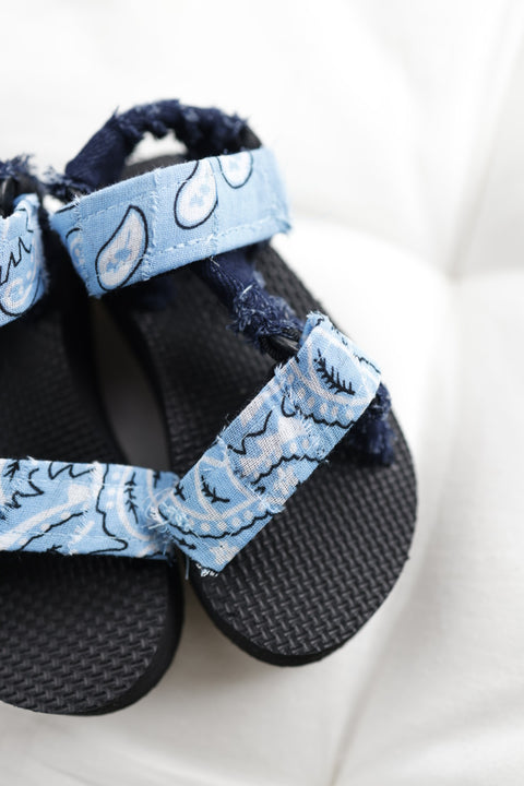 Sandales turquoise - Arizona Love x Tartine et Chocolat - Image principale