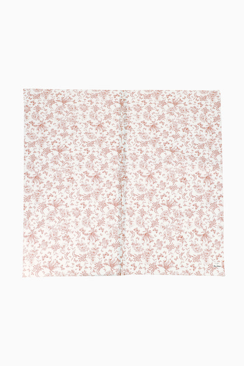 Tapis de vie toile de jouy rose - Mèzamé x Tartine et Chocolat - Image principale