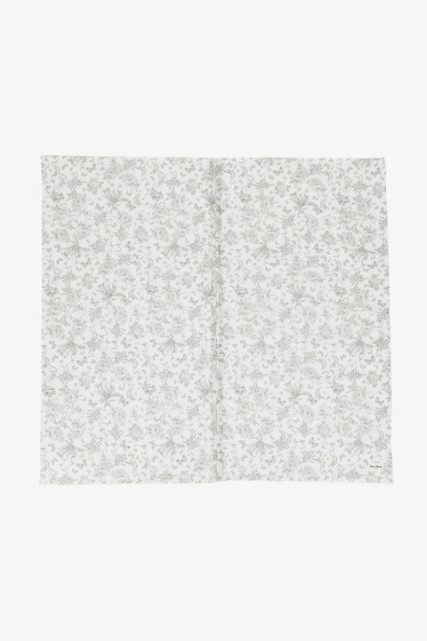 Housse imprimée toile de jouy gris - Mèzamé x Tartine et Chocolat - Image principale