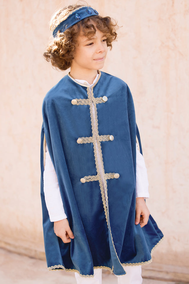 Cape - Bleu Ivoy x Tartine et chocolat - Image principale