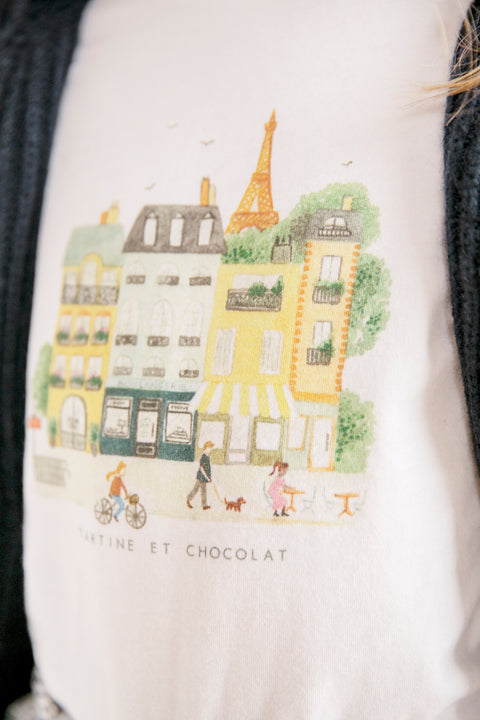 T-shirt - Illustration Paris - Image principale