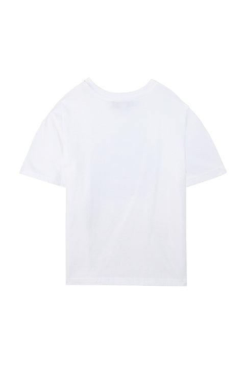 T-shirt - Blanc illustration van - Image principale