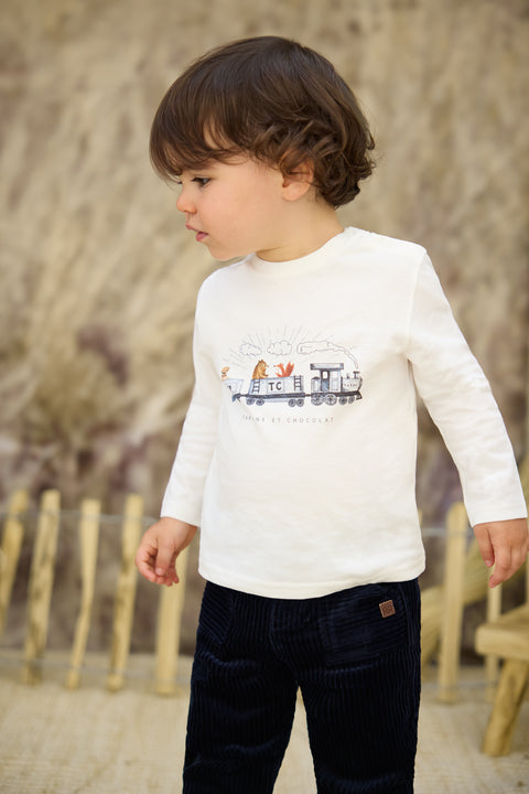 T-shirt - Train illustration - Image principale