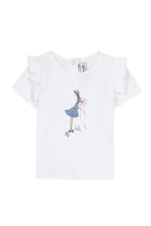 T-shirt - Illustration lapine étoilée - Image principale