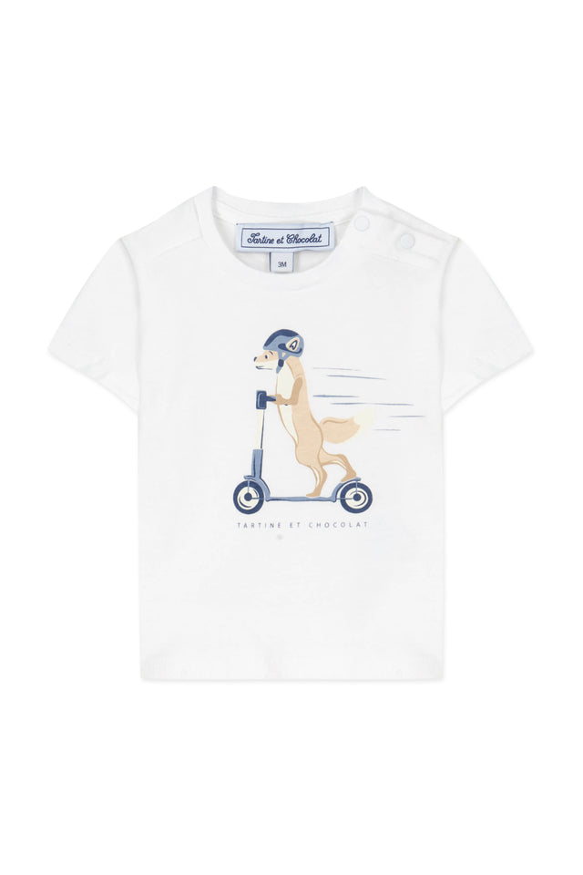 T-shirt - Fox illustration - Image principale